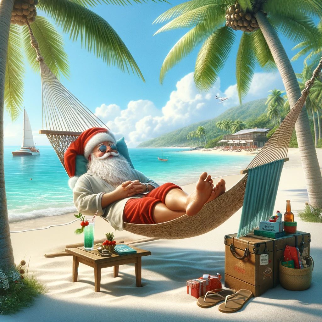 Santa's Heartwarming Delight: More Kids on the Nice List and a Well-Earned Vacation