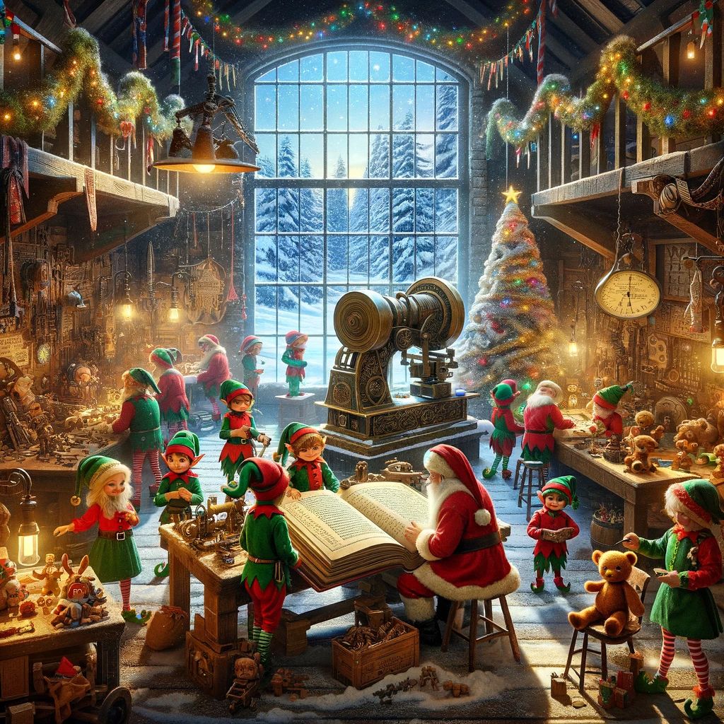 Elves' Workshop Wonders: Behind the Scenes with Santa's Helpers